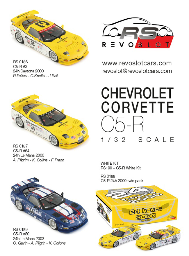 RevoSlot Corvette C5R  Ersatzteile
