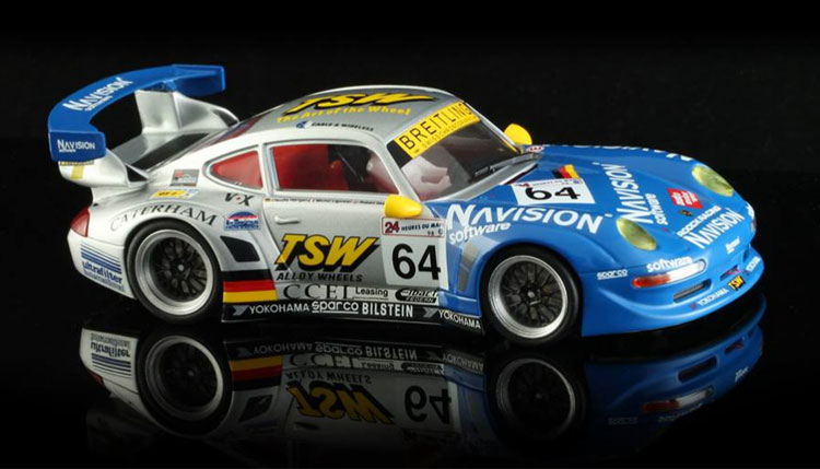 RevoSlot Porsche GT2  Navision # 64 LM '98