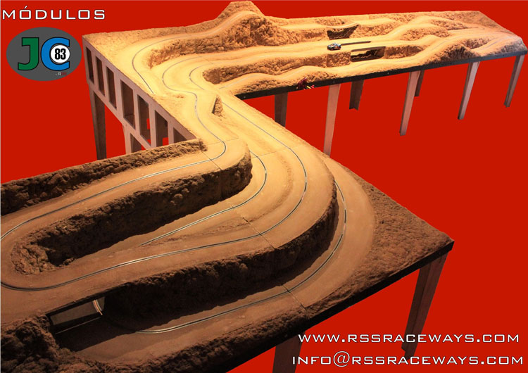 RSS Raceways RSS Modular track system