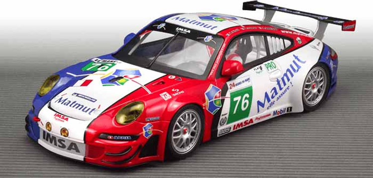 ScaleAuto Porsche RSR Matmut painted body only