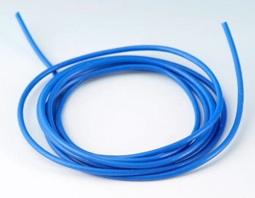 SCALEAUTO silicon cable blue