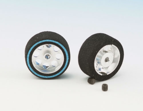 SCALEAUTO wheel ProComp hard -  3/32- blue