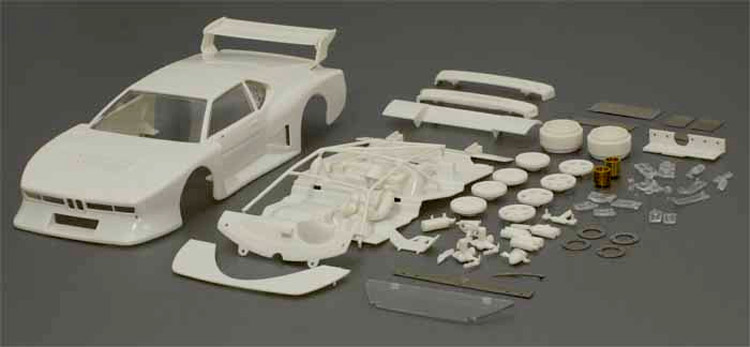 SCALEAUTO white body kit BMW M1