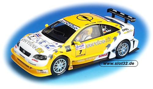 Voiture De Slot Scalextric Opel Astra V8 Coupé GMAC - Échelle 1/32 - Occasion