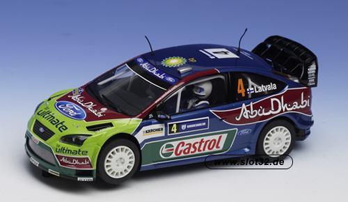 SCALEXTRIC Ford Focus RS WRC Abu Dhabi | Slotcars und Slotcar Zubehör
