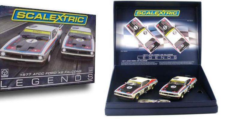 SCALEXTRIC Ford Falcon set
