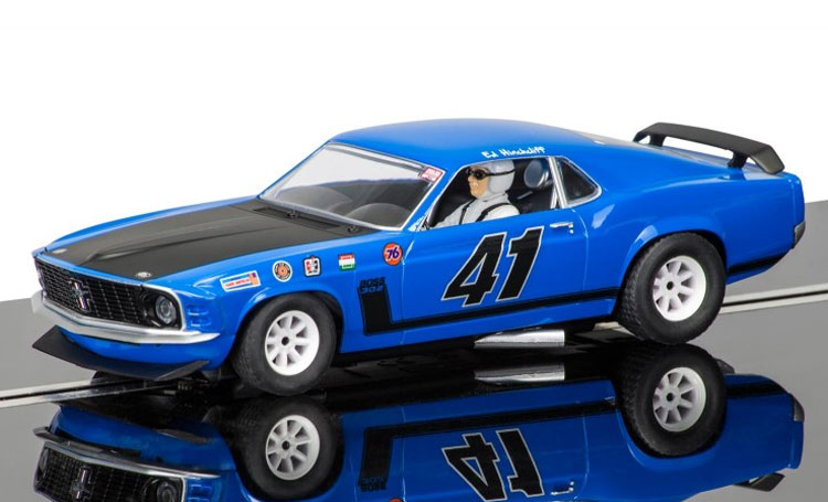 SCALEXTRIC Ford Mustang Boss 302 blue # 41