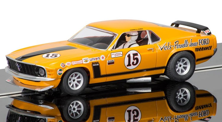 SCALEXTRIC Ford Mustang Boss 302 blue # 41