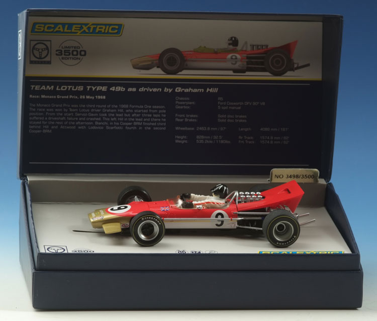 SCALEXTRIC Lotus 49b - Graham Hill  # 9