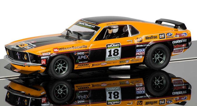 SCALEXTRIC Ford Mustang Boss 302 Wislon Security