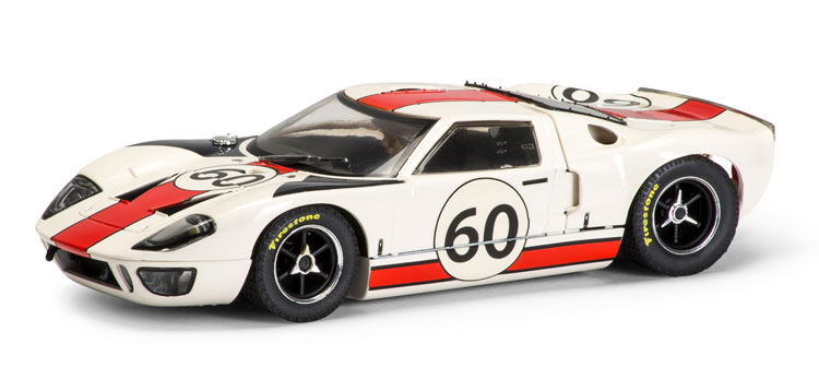 SCALEXTRIC Ford GT 40 LM 1966 white # 60