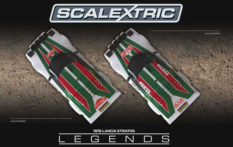 SCALEXTRIC Lancia Stratos box
