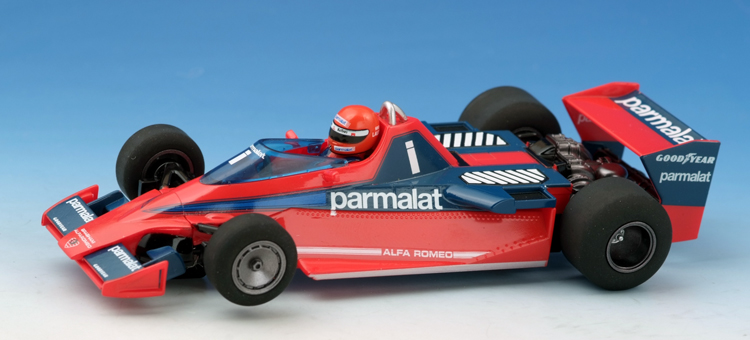Coche Slot Scalextric Brabham BT46 – Niki Lauda GP Italia 1978, 1:32 Con Magnatracción, Para Mayores De 5 Años