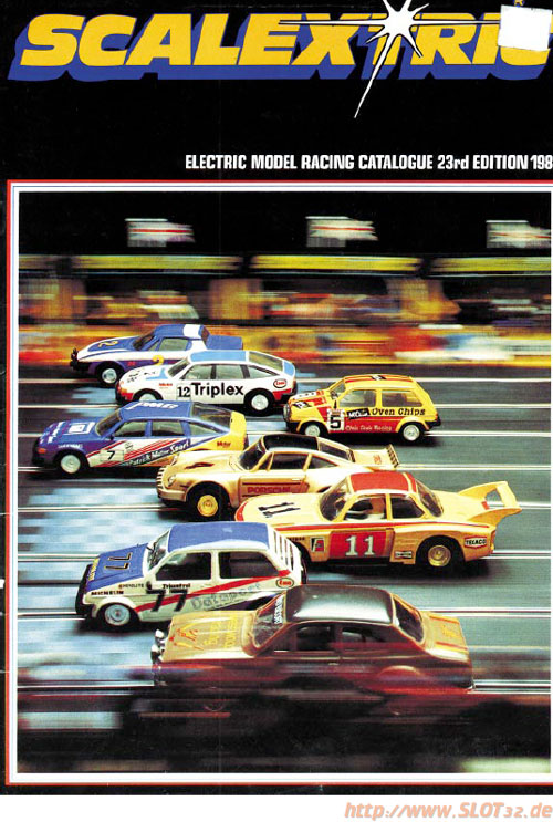 SCALEXTRIC Sport Scalextric catalogue 23 - 1982