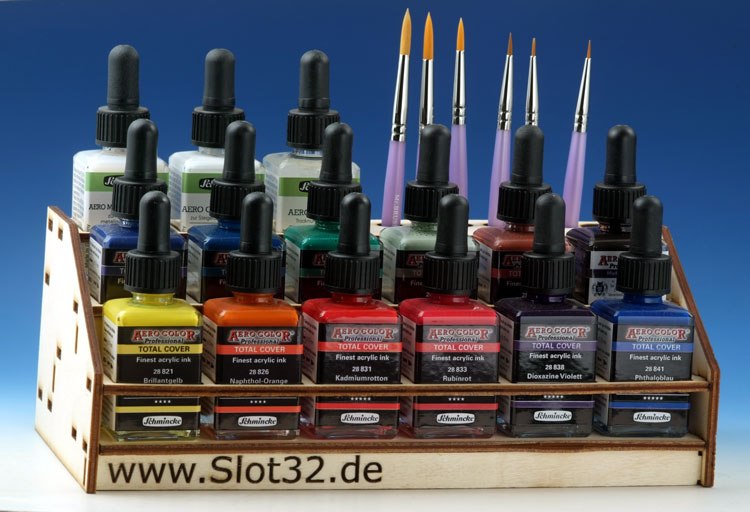 Slot 32 Farbenrack - 15x 28ml