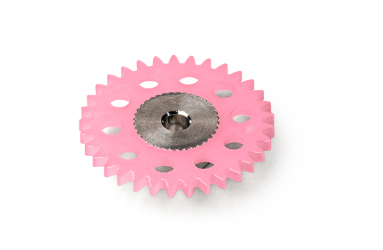 SLOT IT Spurzahnrad-SW 33 pink 18 mm-leicht Kunststoff