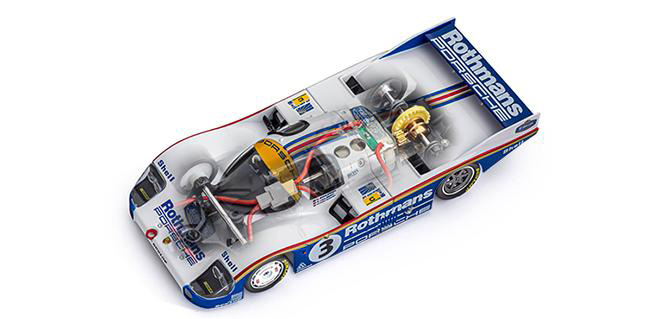 Porsche 956 Rothmans N°1 Starter 1/43 – Le Mans 1982 – Miniature Collection