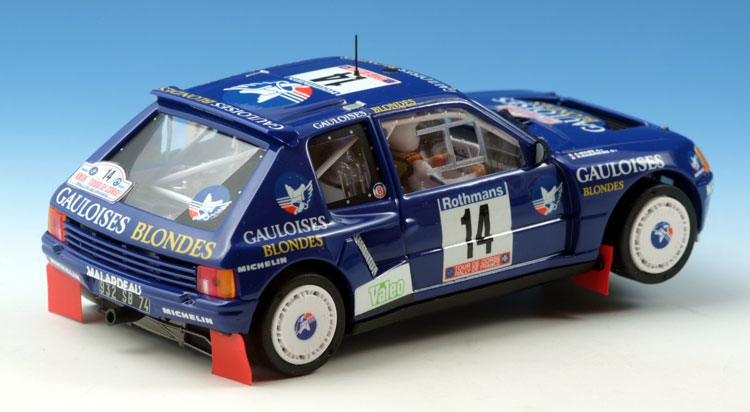 SRC - OSC Peugeot 205 GrB blue Corsica 1985