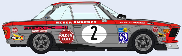 SRC BMW 3.0 CS  Nrburgring 1972