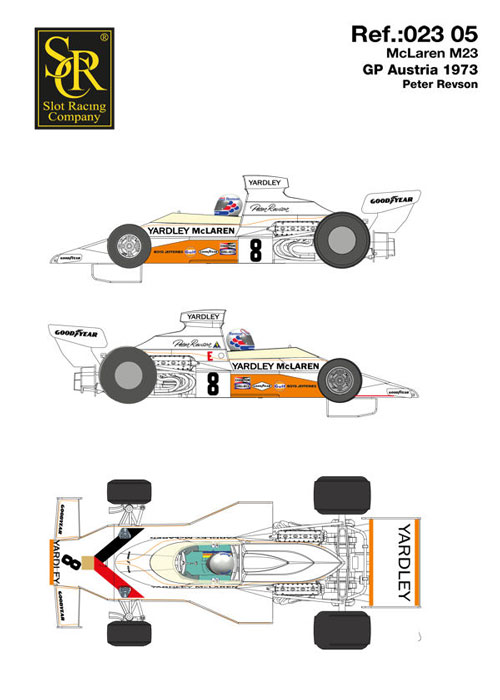 SRC McLaren M23 # 8