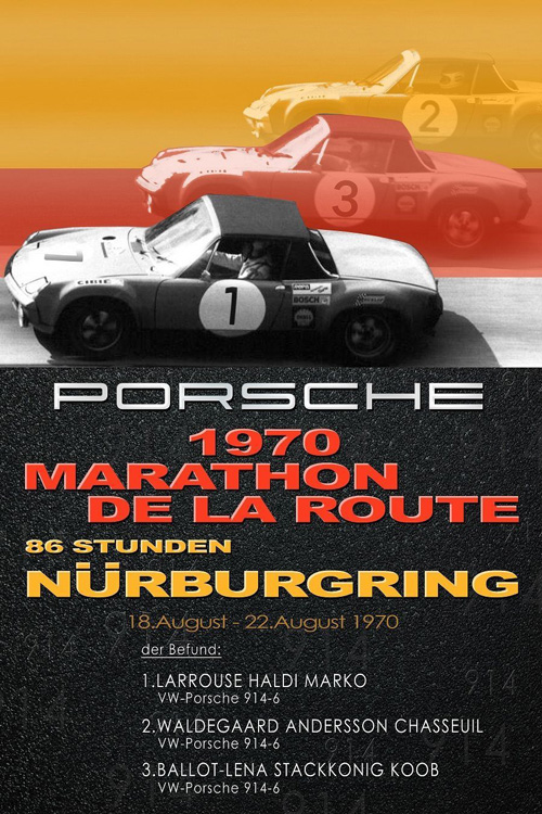 SRC VW Porsche 914/6 Marathon de la Route 1970