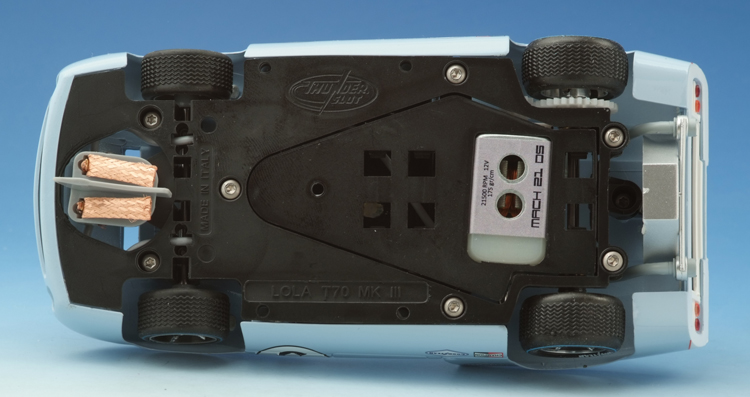 ThunderSlot Lola T 70 MK III - light blue # 9