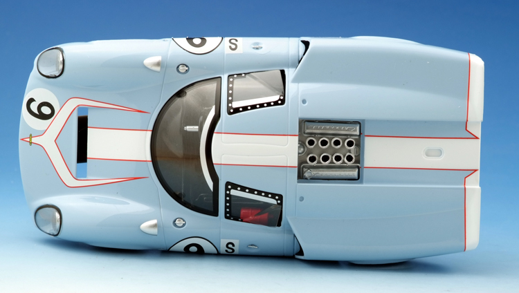 ThunderSlot Lola T 70 MK III - light blue # 9
