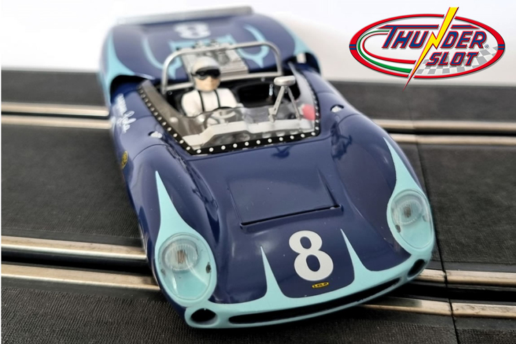 ThunderSlot Lola T 70 MK 2 - blue # 83