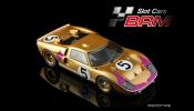 Ford GT 40 MK II #5 gold LeMans 1966