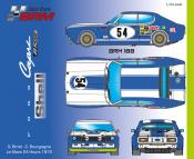 Ford Capri blue/white Lemans 1972 # 54