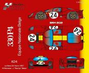 Ferrari 330 P4 - LeMans 1967 # 24