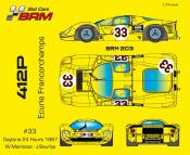 Ferrari 412P - Daytona 1967 # 33