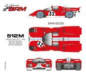 512 1000 Km Spa 1971 # 32