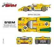 512 Montjuich LeMans 1971 # 15