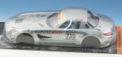 Mercedes SLS printed BODY only silver #739