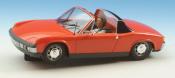 VW Porsche 914 street car cabrio red